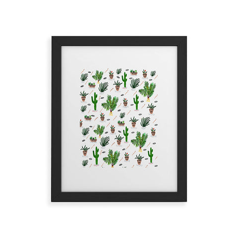 Kris Tate Plants Are My Friends Framed Art Print