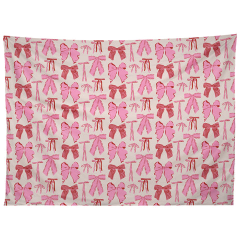 KrissyMast Bows in red and pink Tapestry