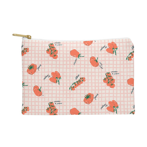 KrissyMast Italian Tomatoes on Gingham Pouch