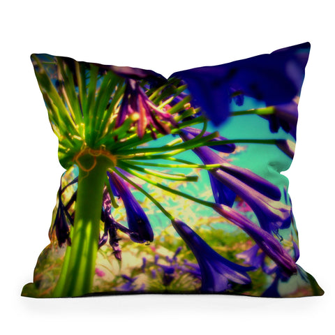 Krista Glavich Lily of the Nile Outdoor Throw Pillow