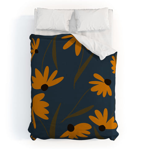 Lane and Lucia Autumn Floral Pattern Duvet Cover