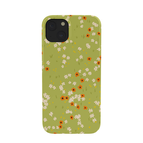 Lane and Lucia Orange Poppies and Wildflowers Phone Case