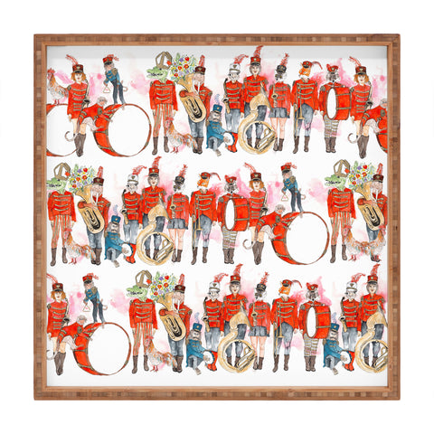 Lara Lee Meintjes Marching Band Square Tray