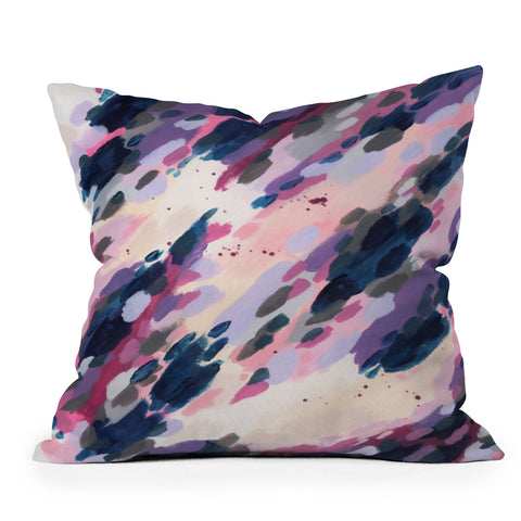Laura Fedorowicz Beauty in the Storm Outdoor Throw Pillow