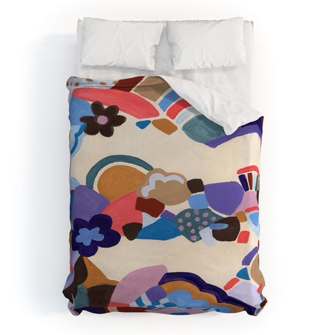 Laura Fedorowicz Blossoms Duvet Cover