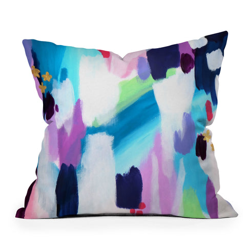Laura Fedorowicz Brave and Significant Outdoor Throw Pillow