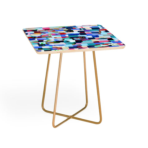 Laura Fedorowicz Fabulous Collage Blue Side Table