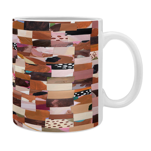 Laura Fedorowicz Fabulous Collage Brown Coffee Mug