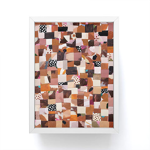 Laura Fedorowicz Fabulous Collage Brown Framed Mini Art Print