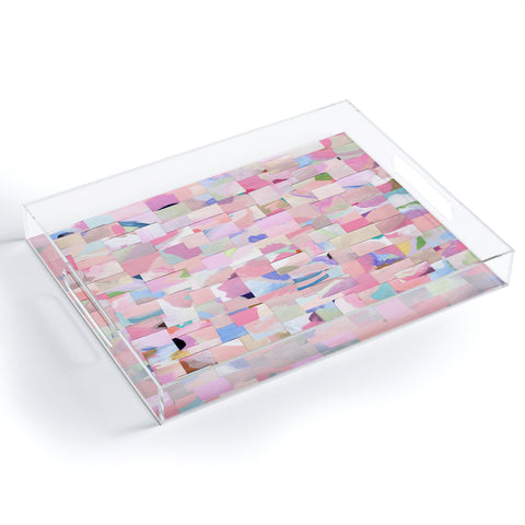 Laura Fedorowicz Fabulous Collage Pastel Acrylic Tray