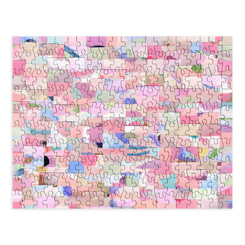 Laura Fedorowicz Fabulous Collage Pastel Puzzle