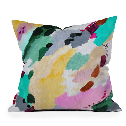 Laura Fedorowicz Fall Winds Outdoor Throw Pillow