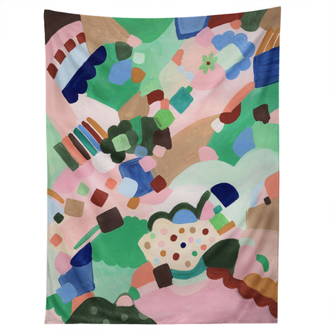 Laura Fedorowicz Happy Shapes Tapestry