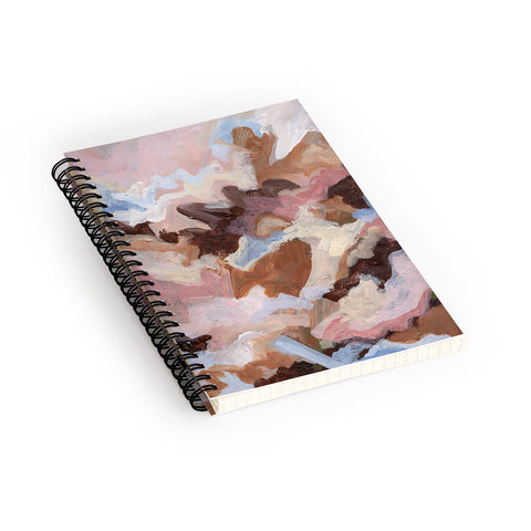 Laura Fedorowicz Homebody Abstract Spiral Notebook