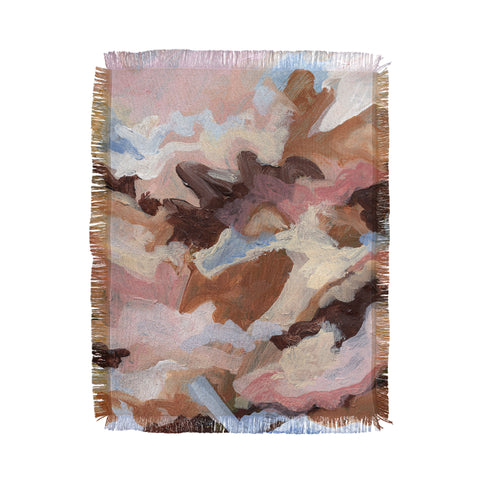 Laura Fedorowicz Homebody Abstract Throw Blanket