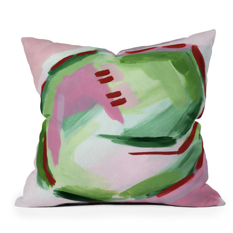 Laura Fedorowicz In your Inner Circle Outdoor Throw Pillow