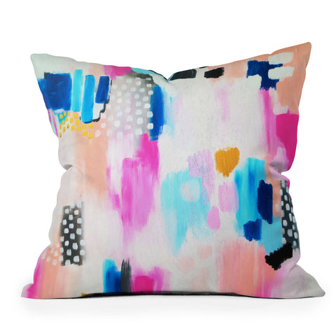 Laura Fedorowicz Its Wild and Free Outdoor Throw Pillow