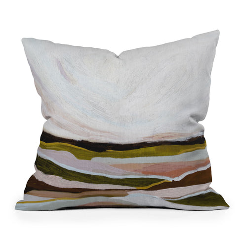 Laura Fedorowicz Journey to Here Outdoor Throw Pillow