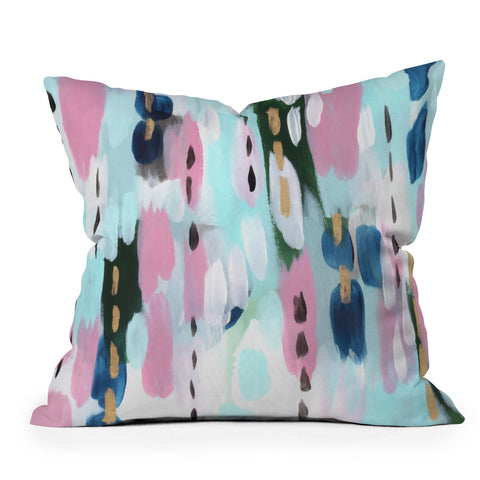 Laura Fedorowicz Just Like in the Movies Outdoor Throw Pillow