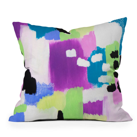 Laura Fedorowicz My Day Dream Outdoor Throw Pillow