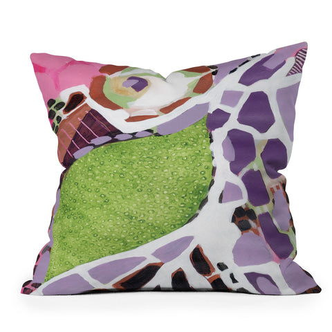 Laura Fedorowicz On Repeat Outdoor Throw Pillow
