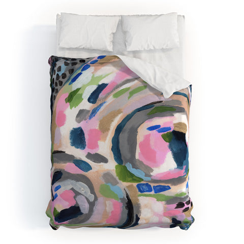 Laura Fedorowicz Pebble Abstract Duvet Cover