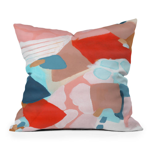 Laura Fedorowicz Perfectly Imperfect Outdoor Throw Pillow
