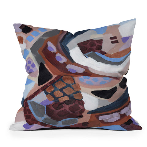 Laura Fedorowicz Reassured Outdoor Throw Pillow