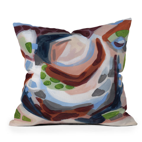 Laura Fedorowicz Searching for More Outdoor Throw Pillow