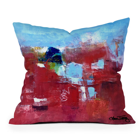 Laura Trevey All Mixed Up Outdoor Throw Pillow
