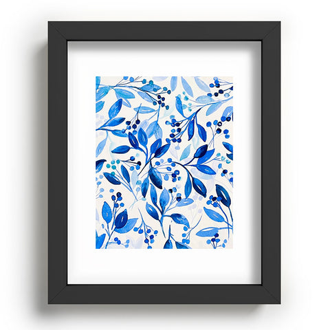 Laura Trevey Berries and Leaves Recessed Framing Rectangle