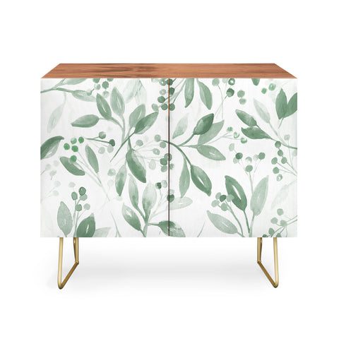 Laura Trevey Berries and Leaves Mint Credenza