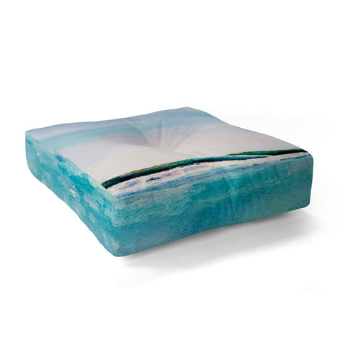 Laura Trevey Changing Tide Floor Pillow Square