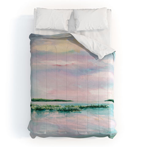 Laura Trevey Cotton Candy Skies Comforter