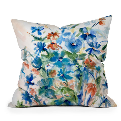 Laura Trevey Refreshed and Renewed Outdoor Throw Pillow