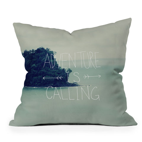 Leah Flores Adventure Island Outdoor Throw Pillow