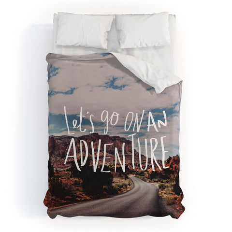 Leah Flores Adventure Utah Duvet Cover