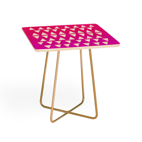 Leah Flores Strawberry Dreams Side Table