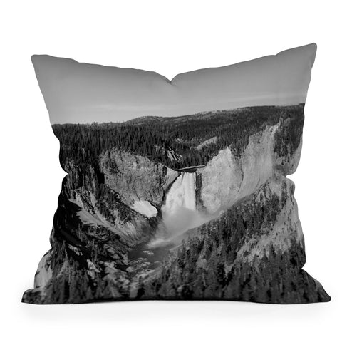 Leah Flores Yellowstone Outdoor Throw Pillow