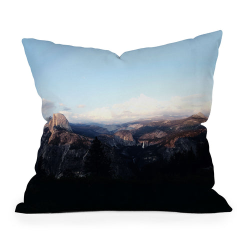 Leah Flores Yosemite Outdoor Throw Pillow