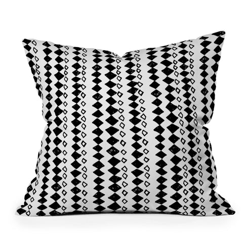 Leeana Benson Diamond Pattern Outdoor Throw Pillow