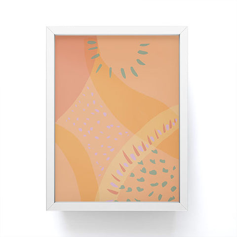 Leeya Makes Noise Tuscan Sunrise Framed Mini Art Print