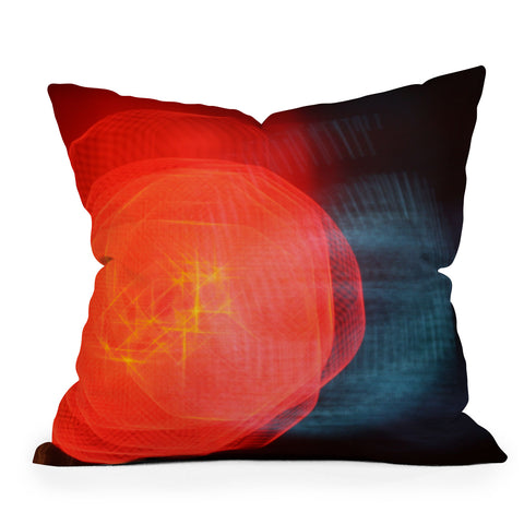 Leonidas Oxby Lights 1 Outdoor Throw Pillow