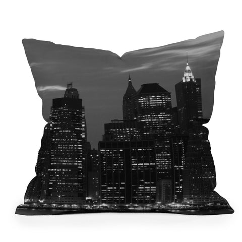 Leonidas Oxby New York Financial District Outdoor Throw Pillow