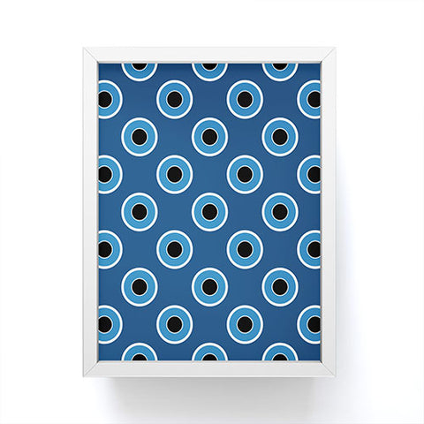 Lisa Argyropoulos Blue Eyes Blue Framed Mini Art Print