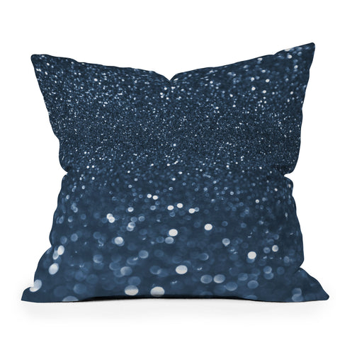 Lisa Argyropoulos Bubbly Blues Outdoor Throw Pillow