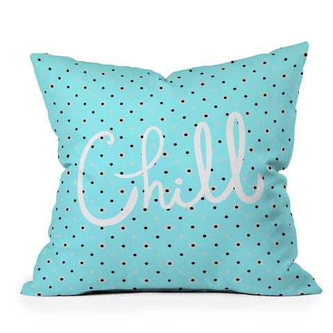 Lisa Argyropoulos Chill Outdoor Throw Pillow