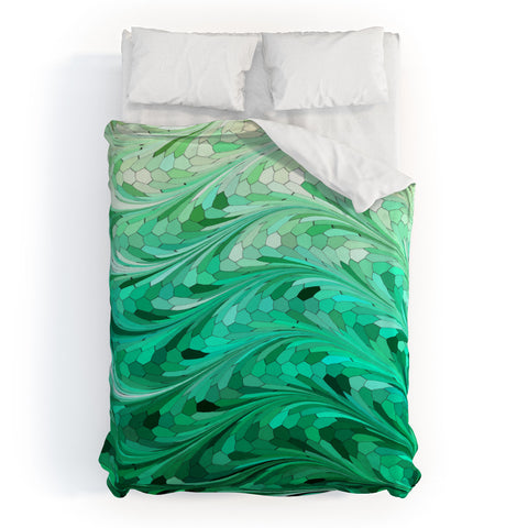 Lisa Argyropoulos Emerald Sea Duvet Cover