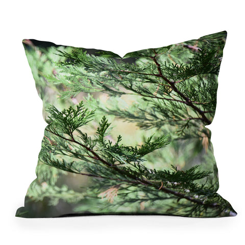Lisa Argyropoulos Forest Whispers Outdoor Throw Pillow