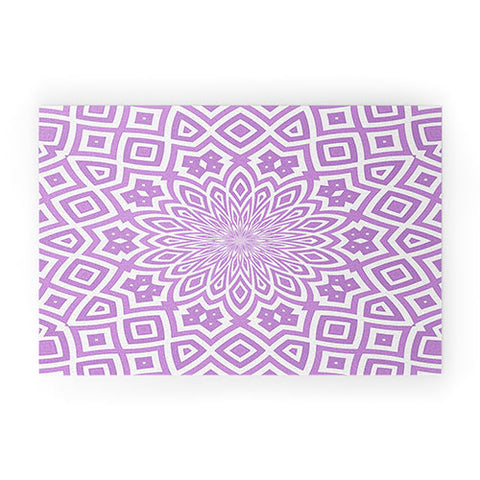 Lisa Argyropoulos Helena Lavender Welcome Mat